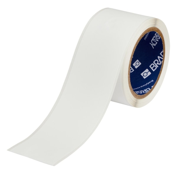 Chemical Resistant Cryogenic Polypropylene Continuous Labels for 3in Core InkJet Printers - 2.25in